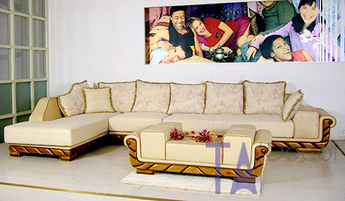 Sofa góc đóng sẵn TA009