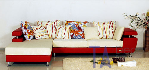 Sofa góc đóng sẵn TA012