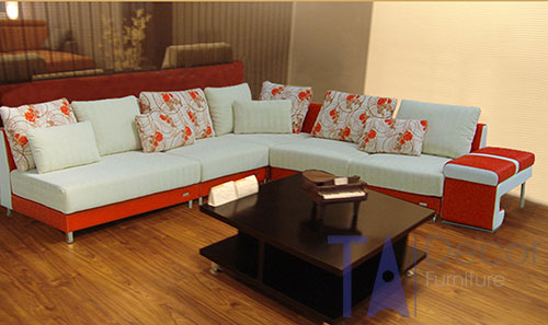 Sofa góc đóng mới theo yêu cầu TA008