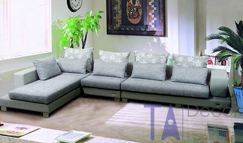 Sofa góc đóng mới theo yêu cầu TA009