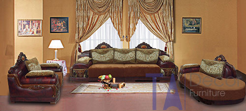 Sofa cổ điển đóng sẵn TA006