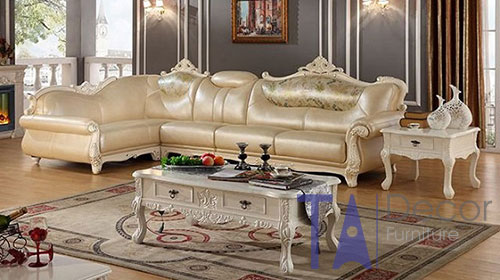 Sofa nhập khẩu phong cách cổ điển TA004