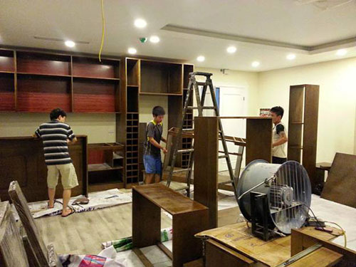 Sửa chữa đồ gỗ nội thất tại Hải Dương
